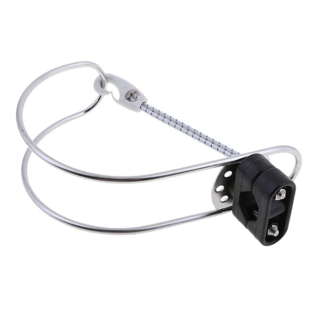 Marine Horseshoe Bracket Exquisite Polishing Rust Proof Stainless Steel Life Rings Holder for Marine Lifebuoy