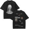 Singer Beyonce Pop Music Album Logo Washed Tshirt Cowboy Carter T Shirts Men Vintage Oversized Tee Shirt Casual Cotton Tshirts