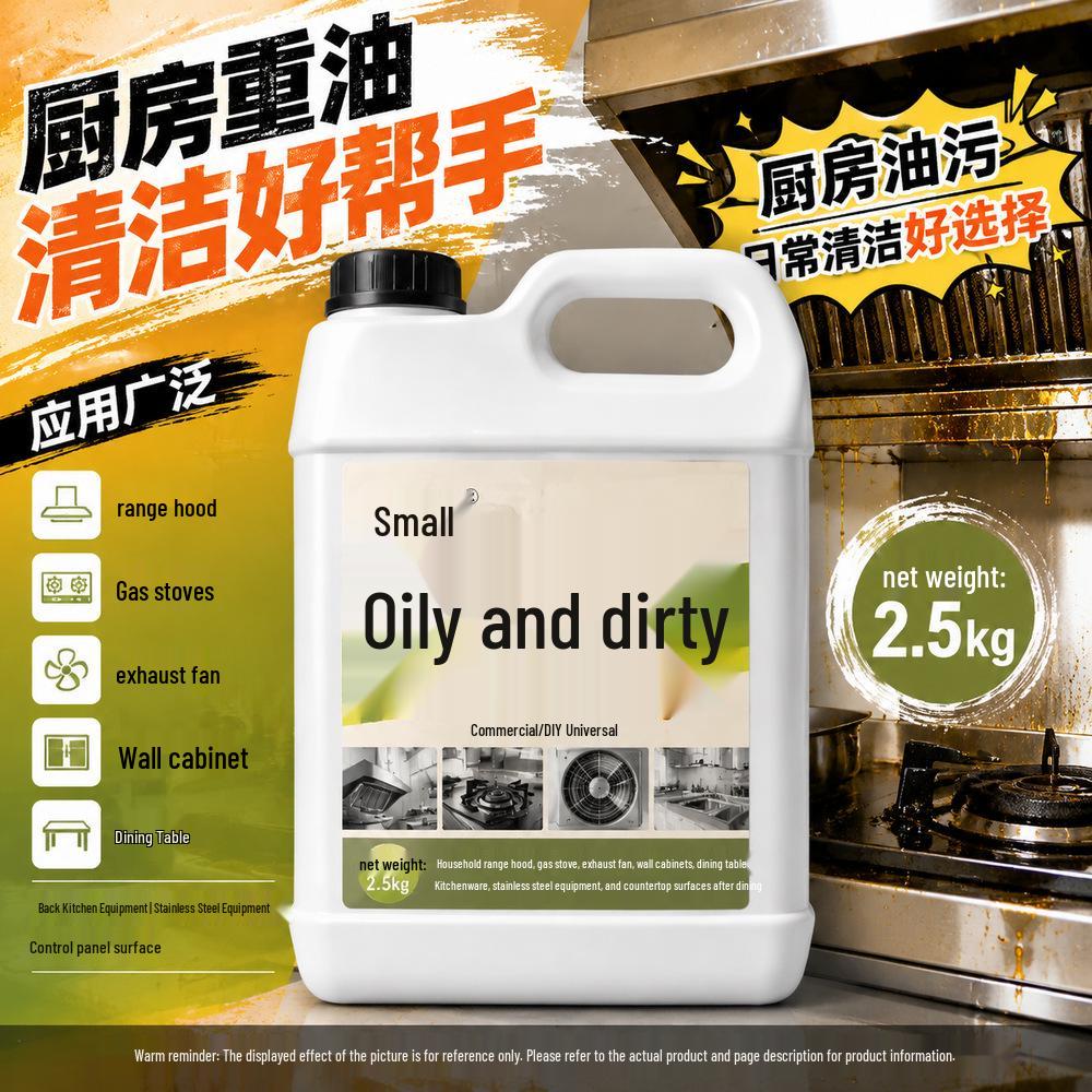 Heavy-Duty Oil Stain Cleaner for Kitchen Stovetops with Air-Purifying Formula