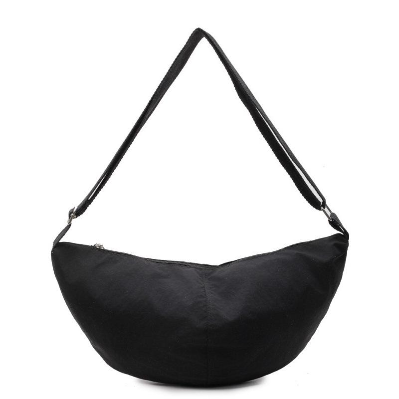 Chic Lightweight Candy Color Dumpling Bag for Women - 2025 Summer Versatile Japanese Style Crossbody