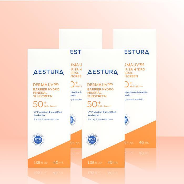 

Aestura Derma UV365 Barrier Moisture Mineral Sunscreen 40ml (SPF50+) x 4 / iuy (35368280)