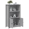 Highboard Gray Sonoma 62 x 32 x 103.5 cm Particleboard