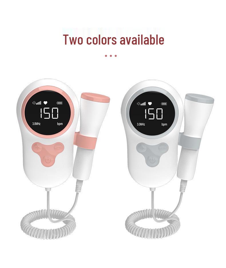 Portable Fetal Doppler Heartbeat Monitor for Pregnant Women