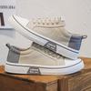 Youth Canvas Shoes 2025 New Summer Breathable Flat Bottom Low Top Cloth Shoes Trendy Versatile Casual Shoes High Value