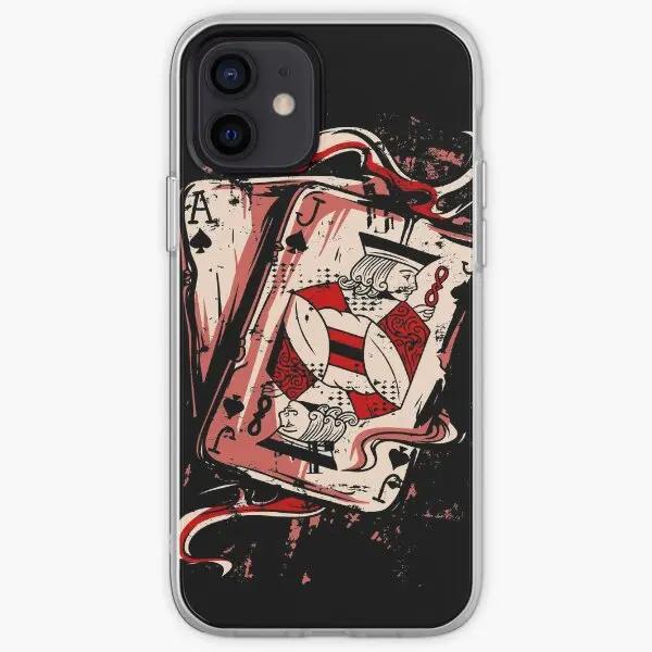 

Играть, чтобы выиграть Туз и Валет пик Чехол для телефона на iPhone 6 6S 7 8 Plus X XS XR Max 11 12 13 14 Pro Max Mini с возможностью персонализации iPhone 16 Pro Max