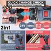 Lightweight Drill for Narrow Spaces 16.8V Cordless Drill Maximum Torque 45Nm Electric Driver with Ergonomic Portable DIY Projects Grip Handheld