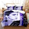 Personality Pop Icon Madonna Bedding Duvet Cover Set New Fashion Printed Bed Set Single Double Queen King Size Legend Singer Vin