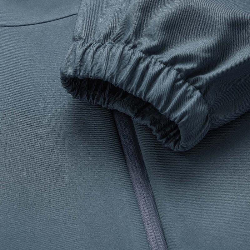 Li Ning Comfortable Fashion Hooded Solid Jacket Men Jackets Gray Blue AFDU827-3