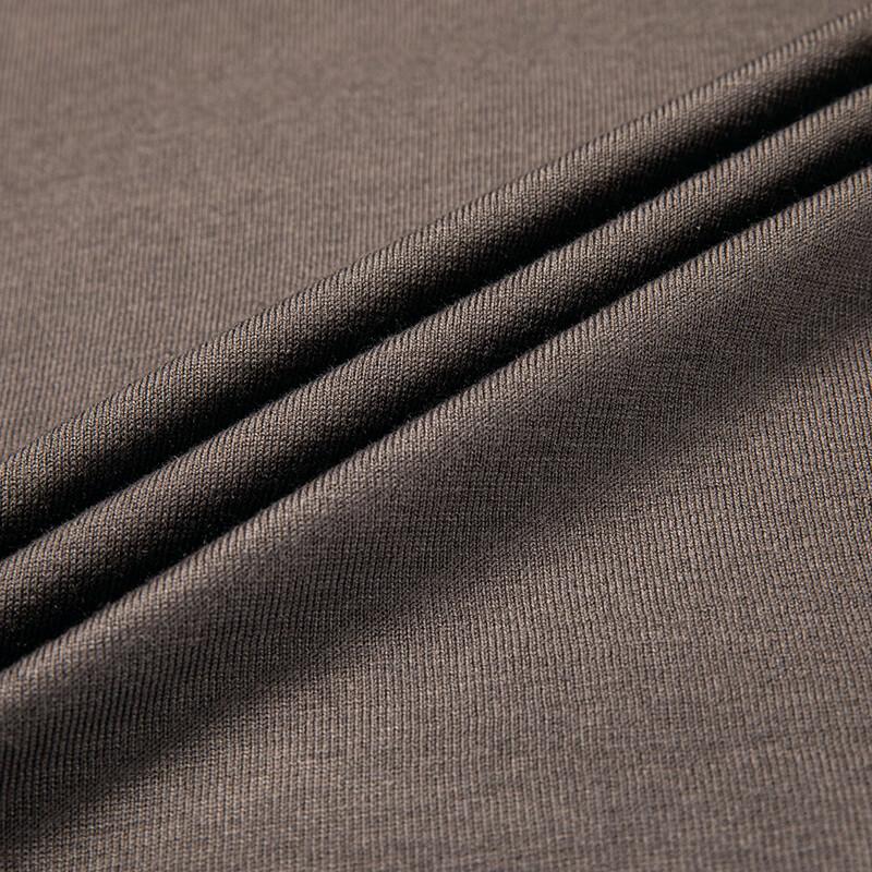 Men's Merino Wool Blend Half-Turtleneck Knitted Shirt
