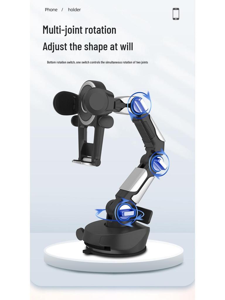 Neuer Handyhalter mit Saugnapf und Kreuzdesign für Autos und LKWs