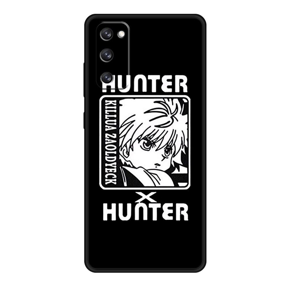 Custodia sottile ufficiale Anime Hunter X hunter per Samsung Galaxy S21 Plus S22 Ultra 5G S8 S10e S20 FE 2022 S9 S7 S10