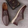 Luxury Casual Genuine Leather Shoes Men Sneakers Fashion Oxford Shoes For Men Bureau Office Footwear Flats Brand Newest Men'S Shoes