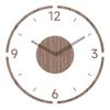 Nordic Frameless Glass Wall Clock