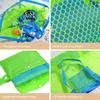 Large Outdoor Folding Beach Handbag - Perfect for Travel, Clothing, Toys, and More