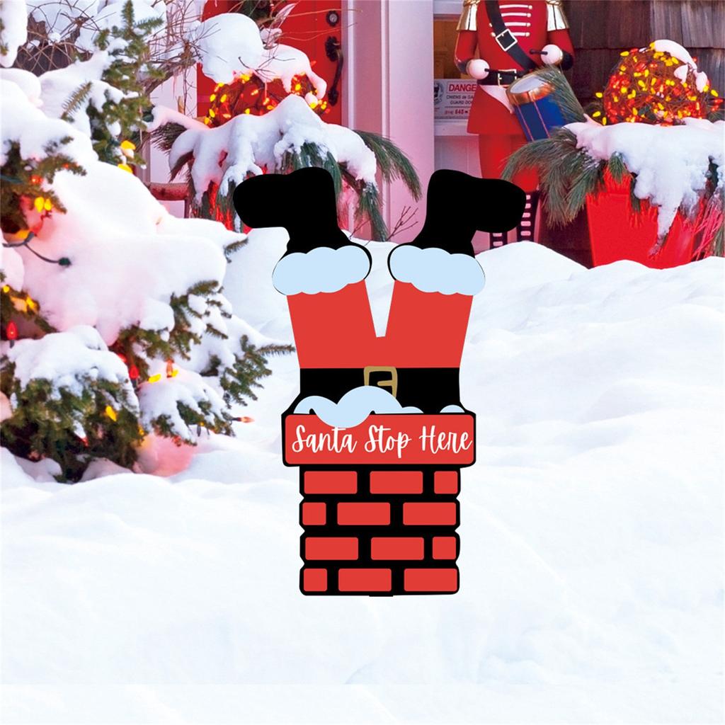 Christmas Decorations, 1PCS Yard Signs With Stakes, Sign For Xmas Garden  Decor, Stealing Christmas Decor Party Supplies Decorations Outdoor