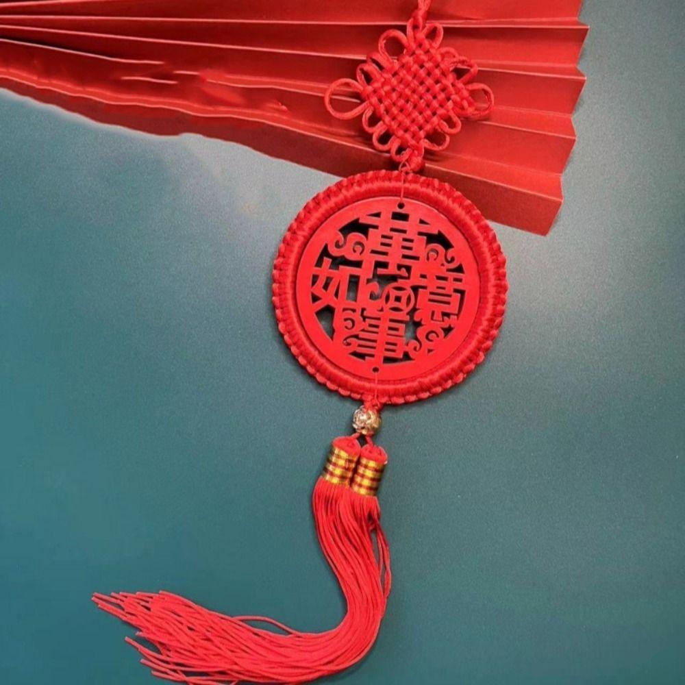 Traditional Chinese Knot Pendant Reusable New Year Ornament  Christmas