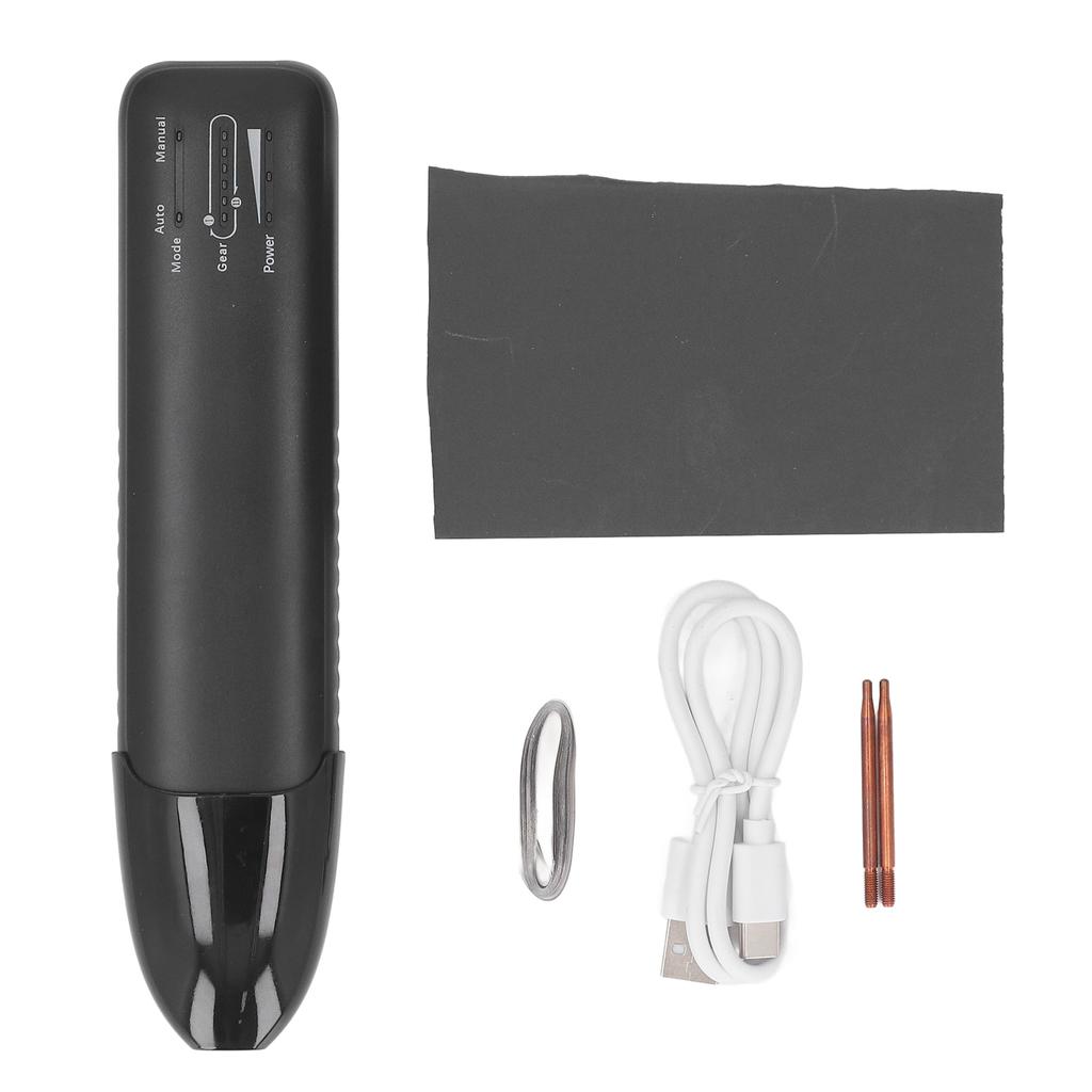 Battery Spot Welder 11 Gears Automatic Manual Handheld Spot Welding Machine with Detachable Needles 