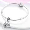 Charms Coppereternal Symbol Cute Claw Heart Pendants Fit Charms Plataoriginal Bracelet Beads Women Jewellery Making