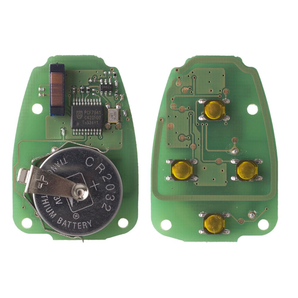KEYYOU For Dodge Chrysler Jeep Commander Dakota Durango Charger 300 Aspen Grand C KOBDT04A 315Mhz 3 2+1 Buttons