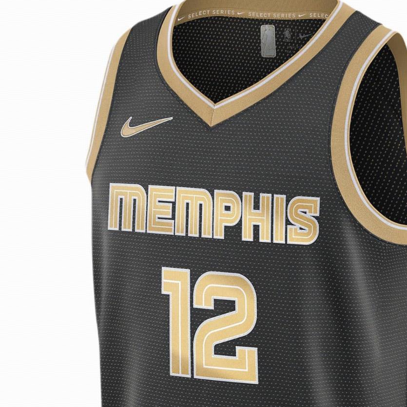Nike Nba Mvp Ja Morant Memphis Grizzlies 2024 Select Series Diri Fit Swingman Jersey FN5915-053