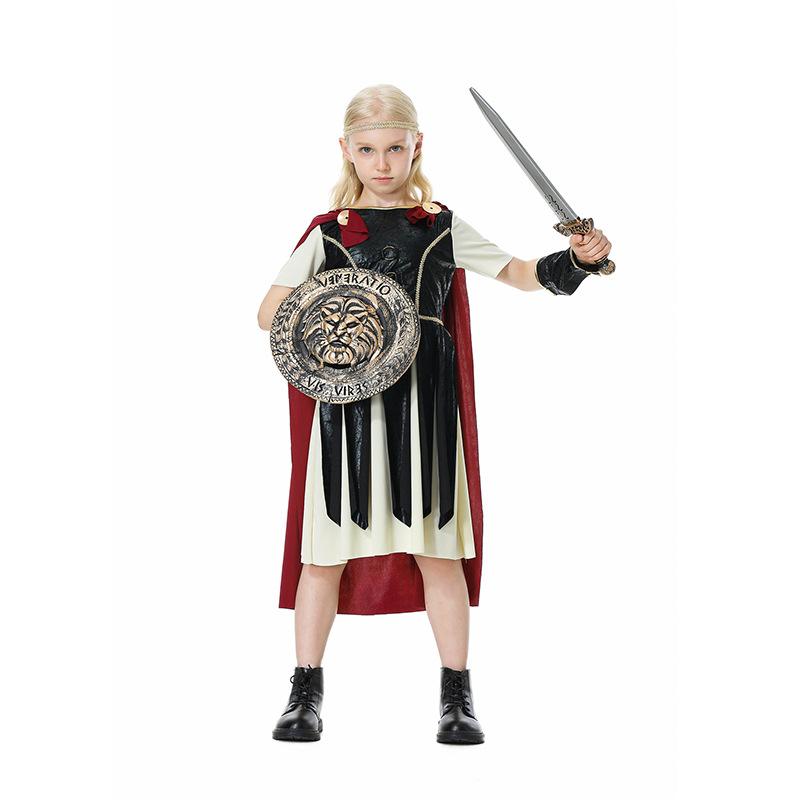 Cosplay year halloween new spartan warrior children cosplay roman gladiator cosplay costume