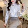 Stylish Embroidered Shirt with Long Sleeves - Perfect for Spring Outfits