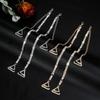 Off-the-shoulder Underwear Shoulder Strap Removable Decorative Bra Straps Rhinestone Bra Straps