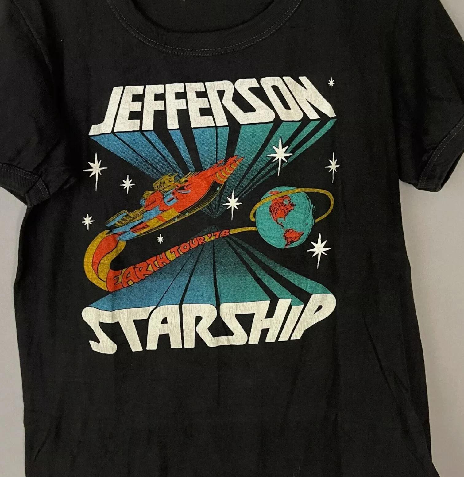 New Jefferson Starship Concert T-shirt Foreigner,black color,new M