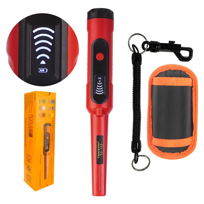 TC-112 Metal Detector, Diving Handheld Detection Rod, Stable Underwater Search for Jewelry, ID68 Waterproof System