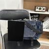 Vintage Denim Bag Women's Crossbody Bag Large Capacity Shoulder Bag
