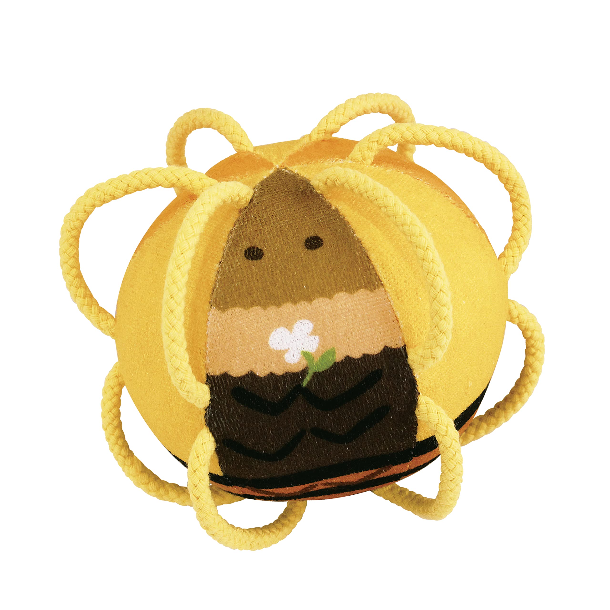 

Кольцо-погремушка Чаол с колокольчиком Мини летний Пчела Первая игрушка Игрушка для младенца Подарок Моющийся Успокаивающий S11031 (0 / / Малыш) (Тканевый шар)