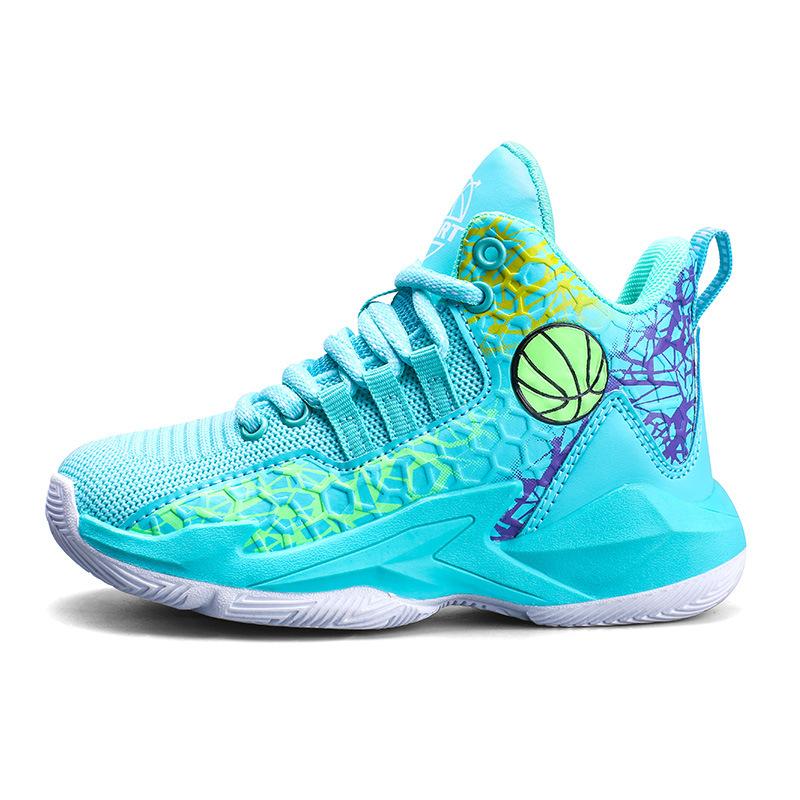 Children's professional basketball shoes Jinjiang 2025 new mesh boys' shoes medium and older children's youth training shoes sports shoes