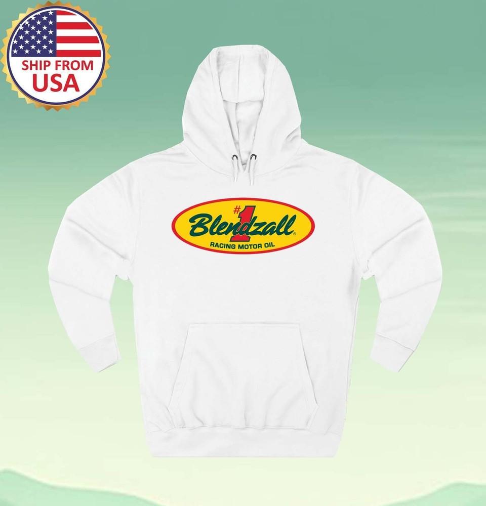 BLENDZALL RACING MOTOR OIL Men#039;s White Size S to 3XL Unisex T-Shirt S