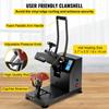 Hat Heat Press 5.5 x 3.5 inch Heat Press Machine 600W Professional Hat Heat Press Machine for Hats Caps Transfer Press Heat with 12000 Hours Life