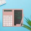 Calculator Portable Folding LCD Writing Board 12 Digits Clear Display Pocket-sized Scientific Calculator