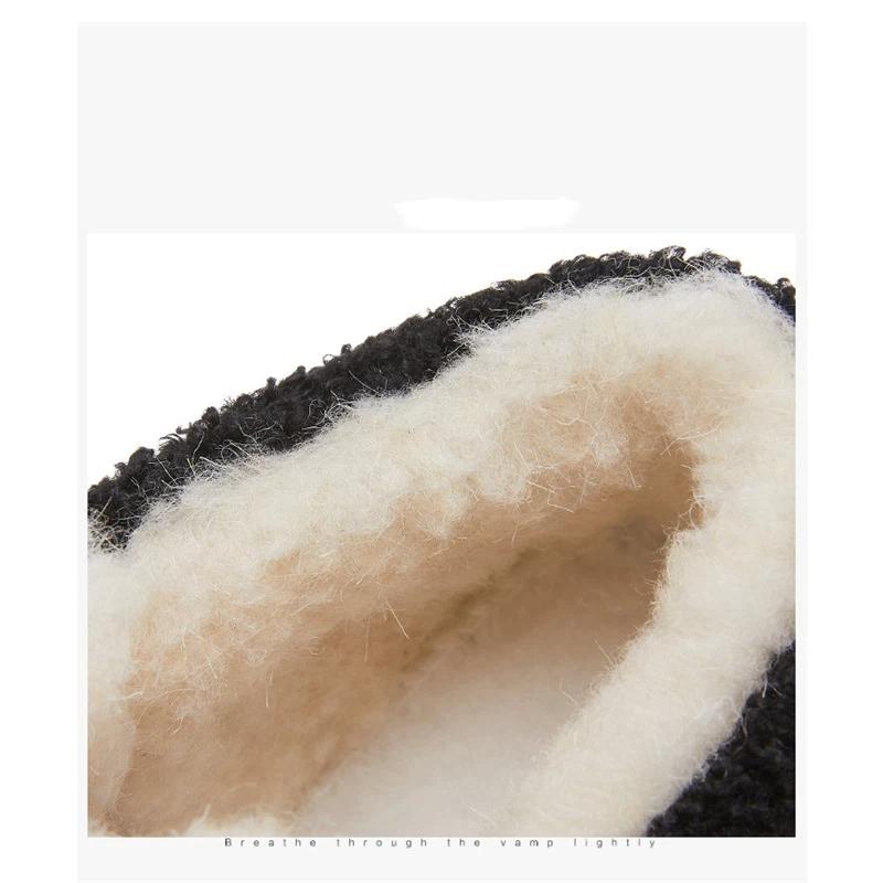 Women's Plush Thick Soft Soled Warm Cotton Boots Snow Boots