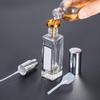 10Pcs Small Metal Funnel with 2Pcs Mini Pipette for Filling Small Mini Bottles Containers Atomizer Perfume Liquid