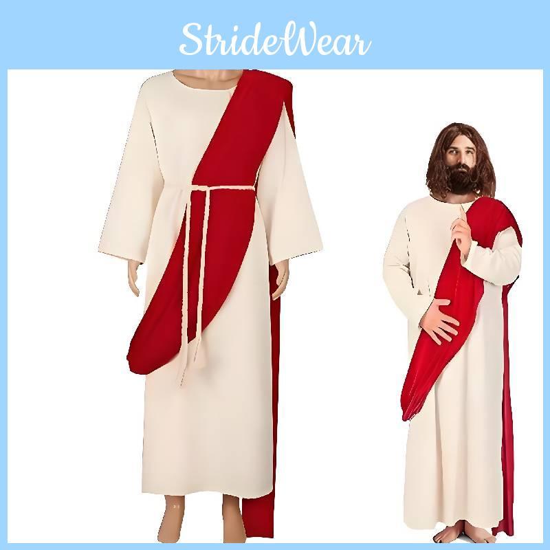 Elegant Medieval Warrior Costume For Cosplay Featuring Richly Textured Polyester