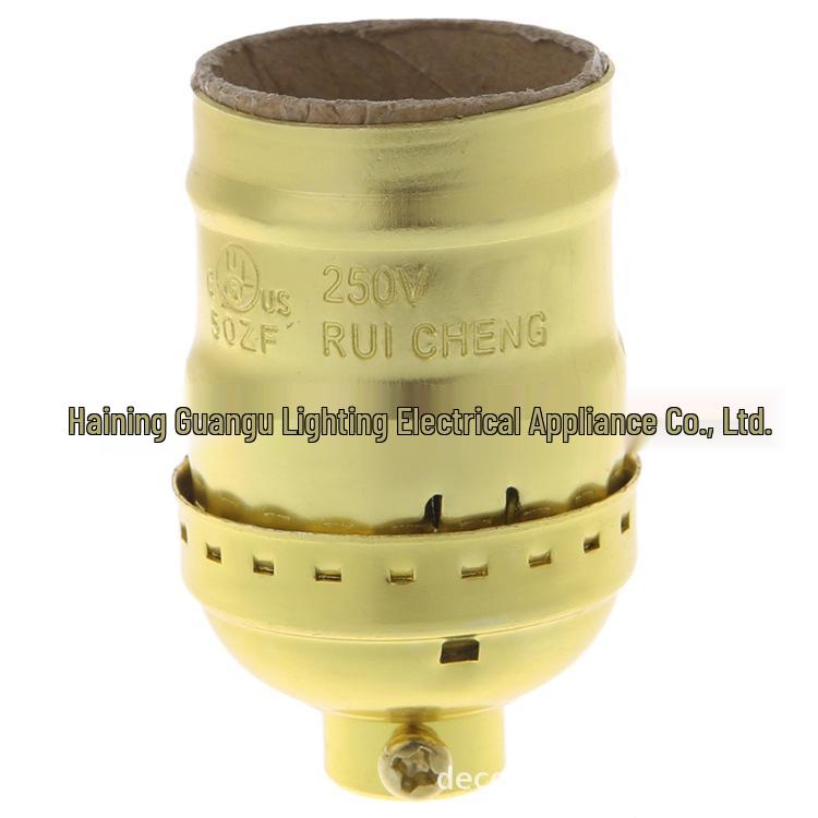 Pearl Black Vintage E26/E27 Aluminum Edison Pendant Lampholder for DIY Light Fixtures