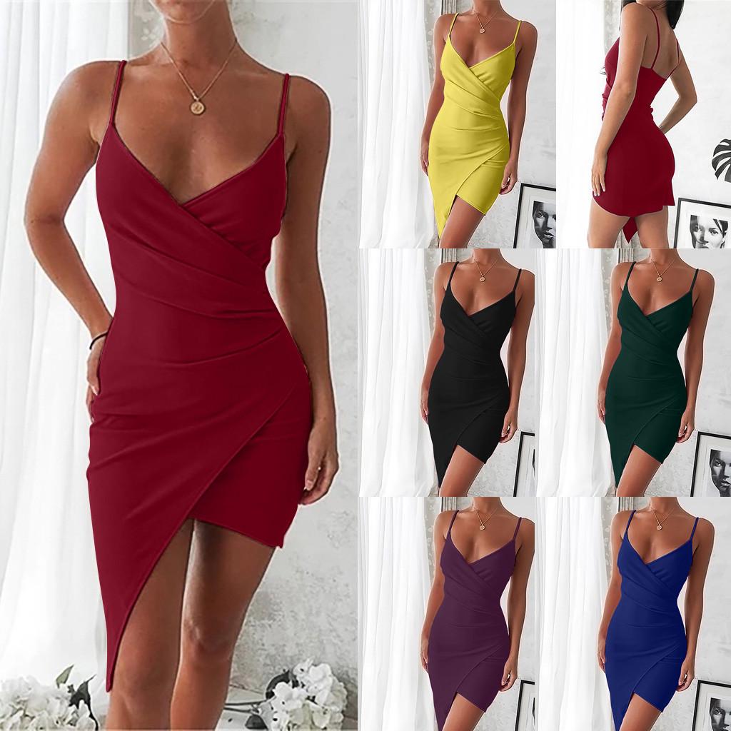Plataz Fashion Sleeveless Sleeveless Open-Fork Dress In Summer
