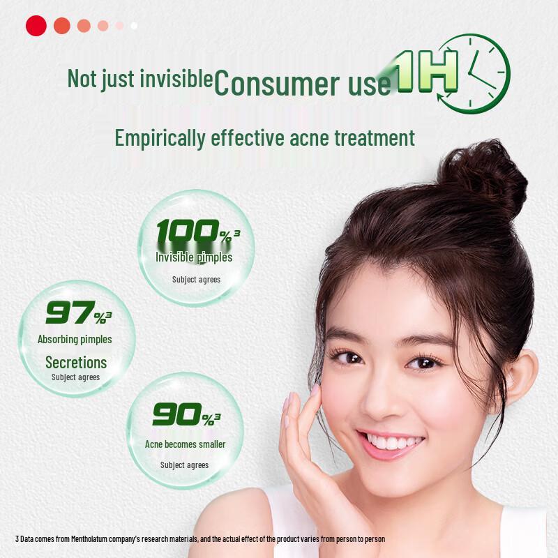 Mentholatum Acnes Invisible Pimple Patches (52 Count)