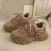 High-quality women's shoes spring and summer new shoes platform-soled soft leather versatile single shoes