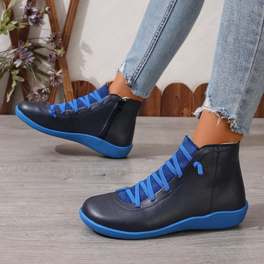Large size British Martin boots casual short boots 2025 Amazon wish European and American boots autumn and winter new women's boots