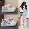 Girls' Casual Mesh Breathable German Training Shoes2026New Spring/Summer Soft Sole Lightweight Boys' Sneakers, Trendy White Shoes