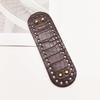Round Oval Bottom Pu Leather Bag Base With Holes For Diy Home Decoration Handmade Knitted Bag Crochet Bag Bottom Accessories