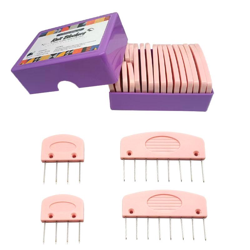 Lavender Purple Knitting Shaping Pins for Shawl and Scarf DIY