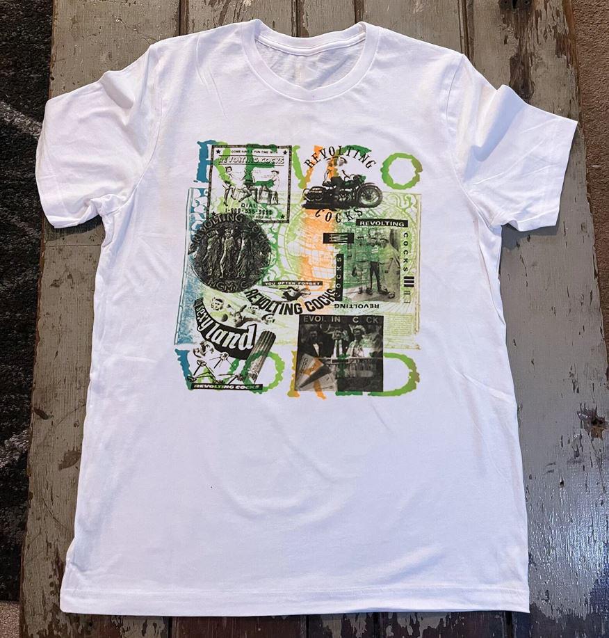 Revolting Cocks band Album Rock Unisex Shirt Gift For Fan Cotton Tee QX777 Unisex T-Shirt S