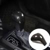 Carbon Fiber Look Gear Shift Knob Cover Trim 1pcs For Toyota Tacoma 2016-