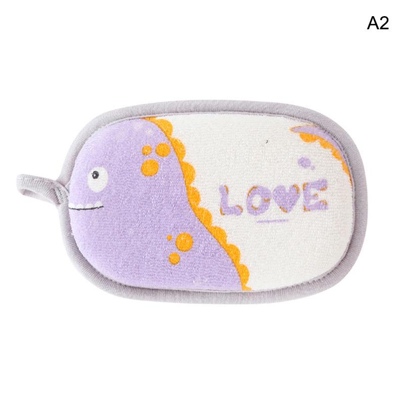 Baby Bath Sponge Soft Cartoon Shower Sponge Body Wash Sponge For Kids Bath Hair