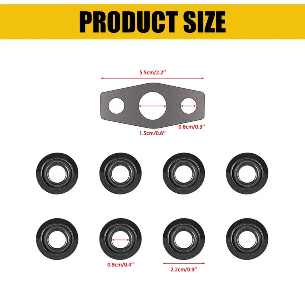 VS50504R1 Valve Cover Gasket Set Replacement for Cadillac CTS Chevy Silverado Corvette Camaro 1999-2016 Car Accessories